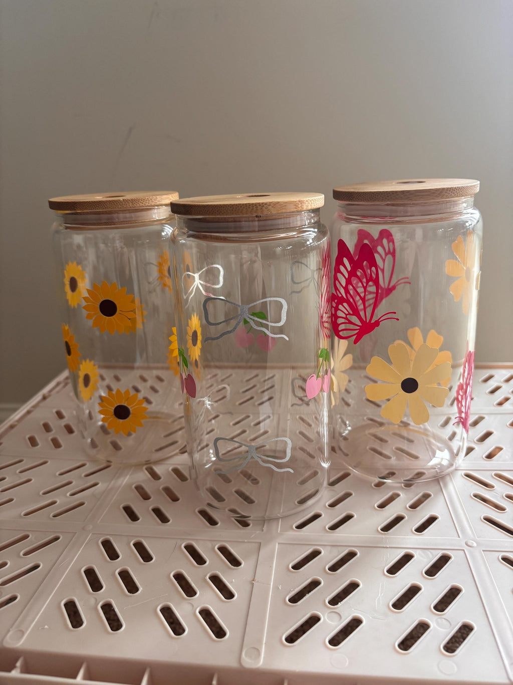 Customizable Bundle Box: Glass Cups, Stickers, Bookmarks, Logs, Keychain