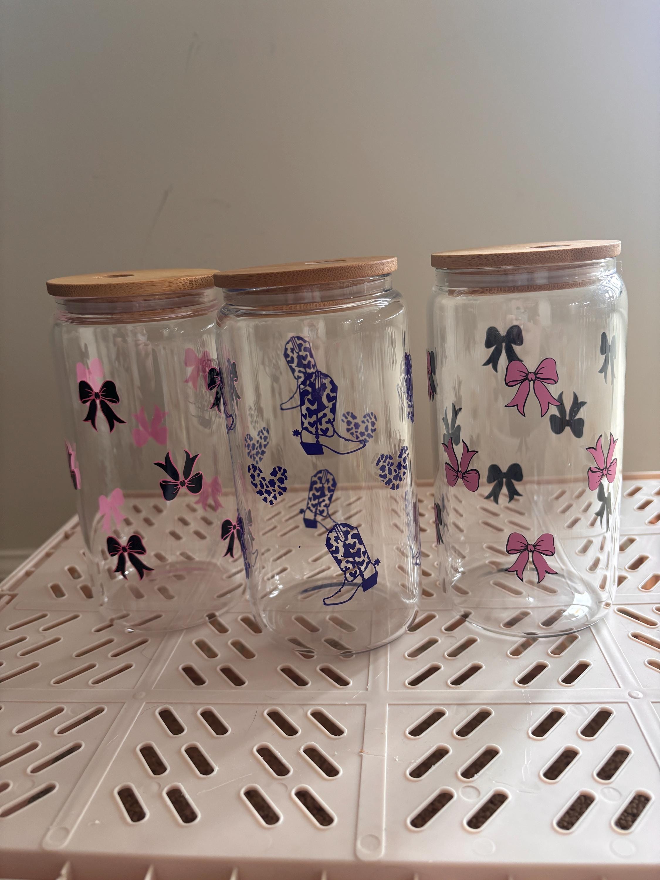 Customizable Bundle Box: Glass Cups, Stickers, Bookmarks, Logs, Keychain