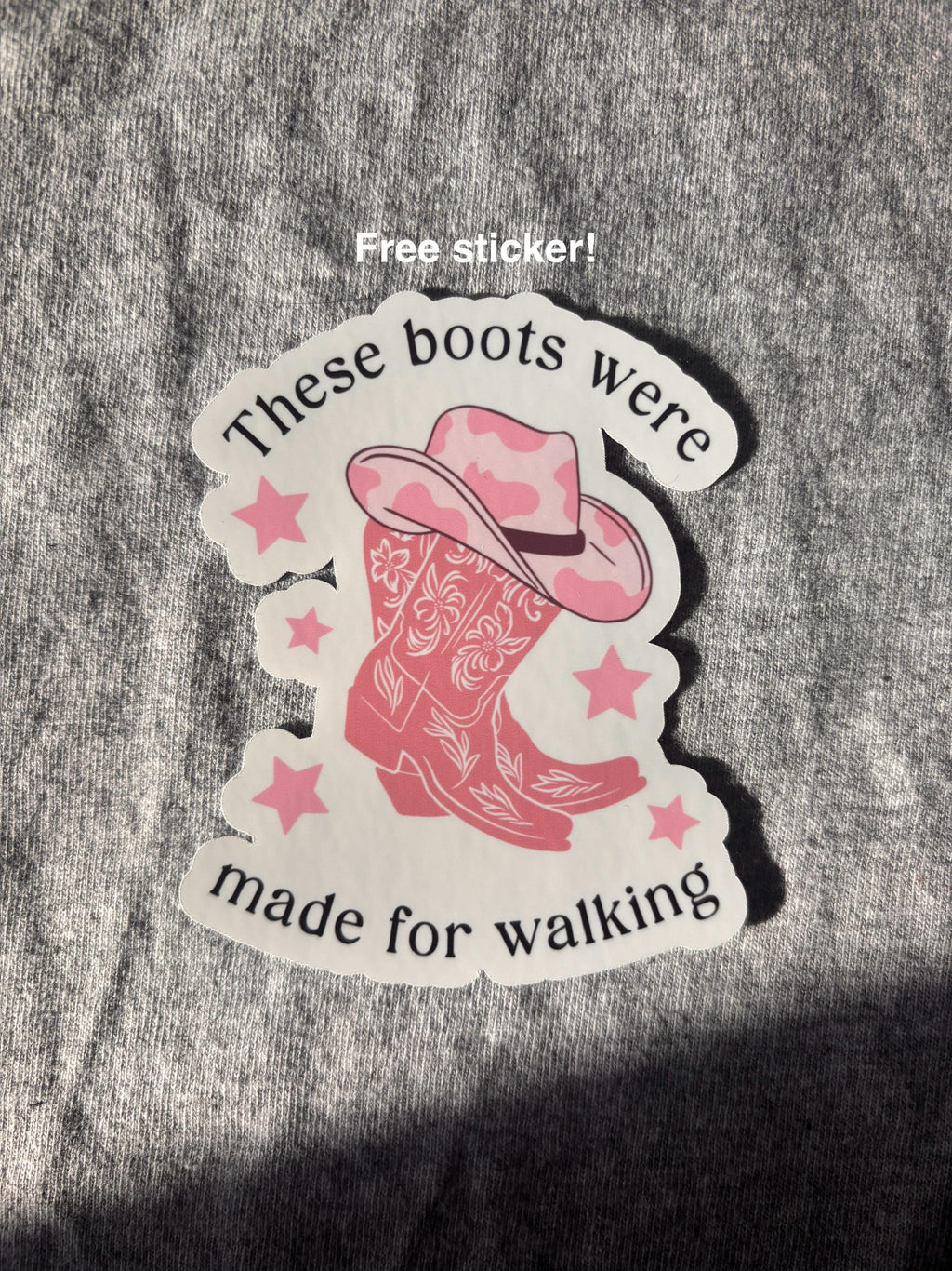 Cowgirl Stickers: Wild West, Yeehaw, Boots, Hats (Set)
