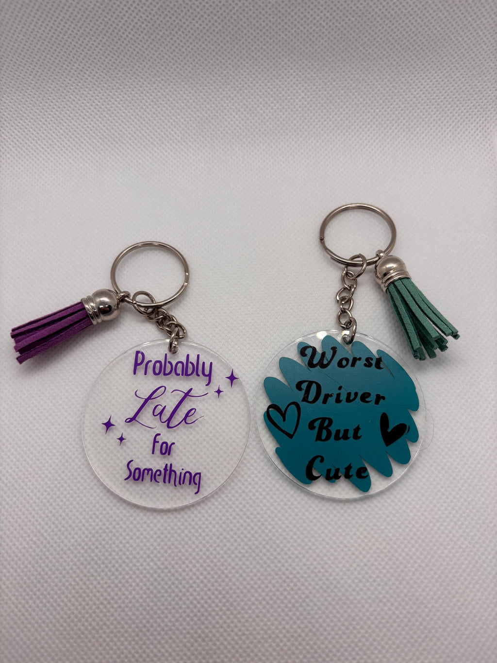Keychain with different designs