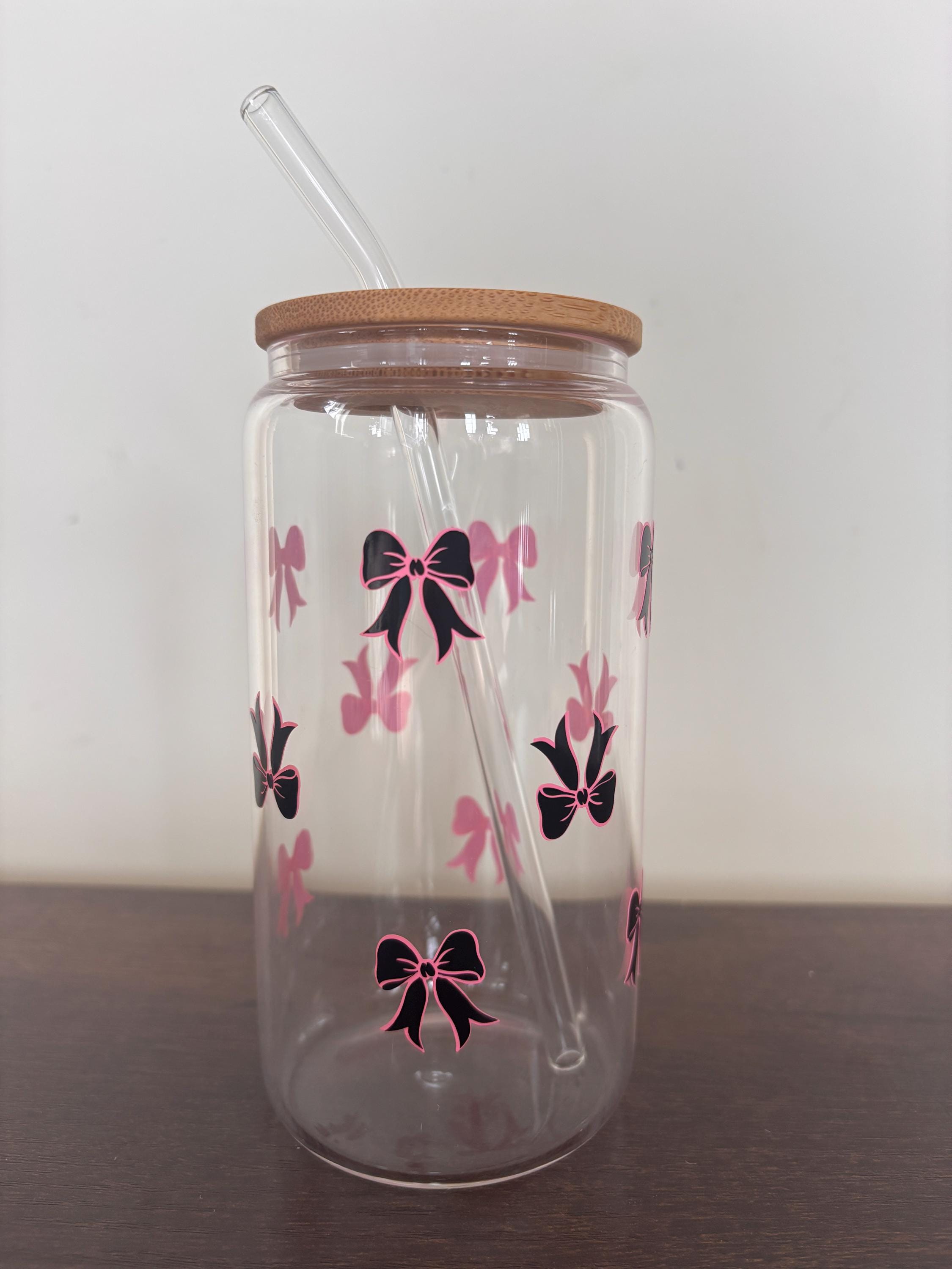 Bow glass/plastic tumbler