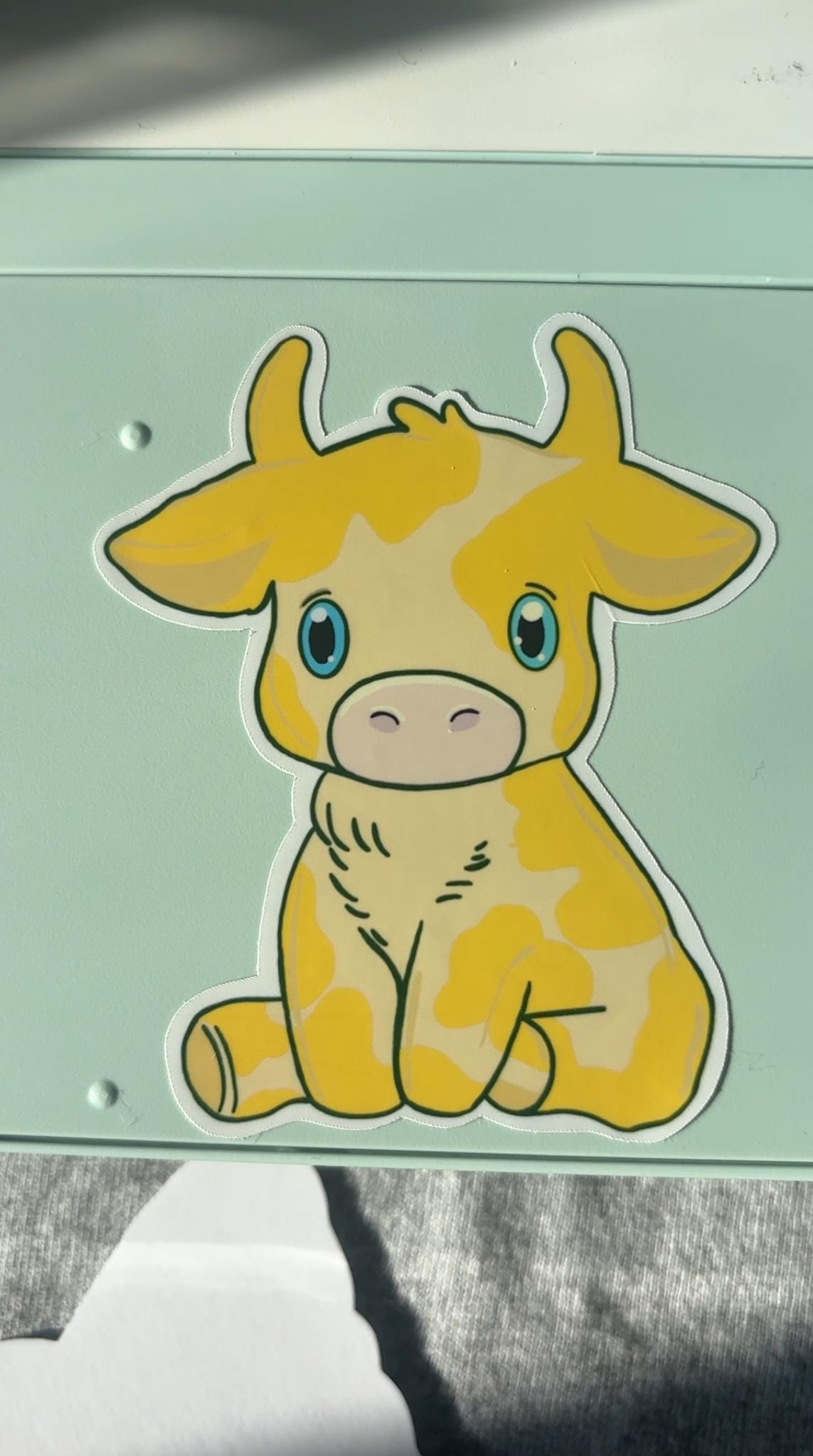 Fruit Cow Stickers