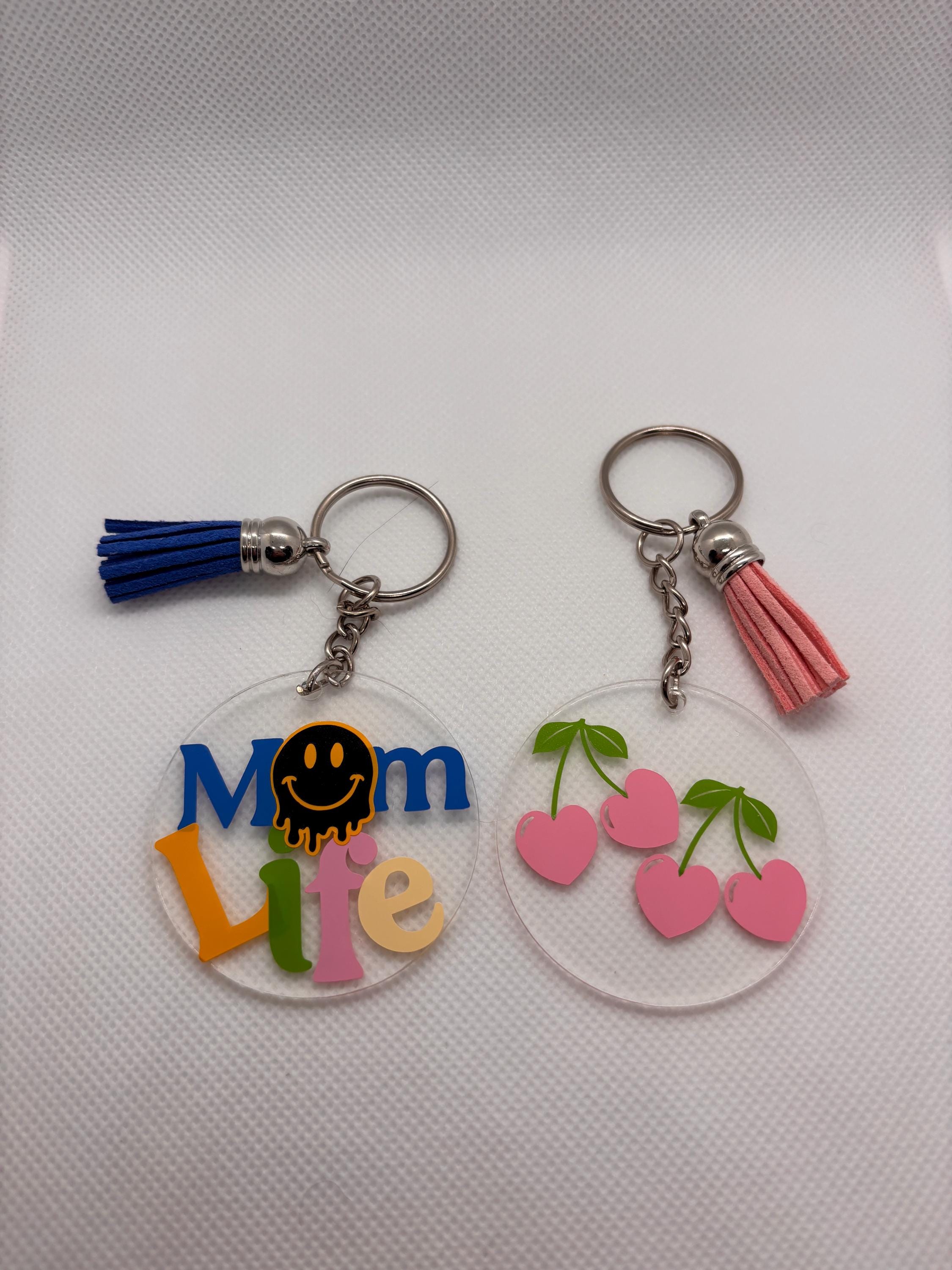 Keychain with different designs