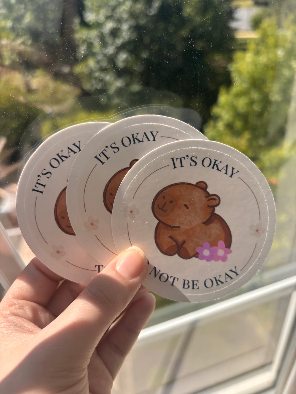 It’s okay to not be okay sticker