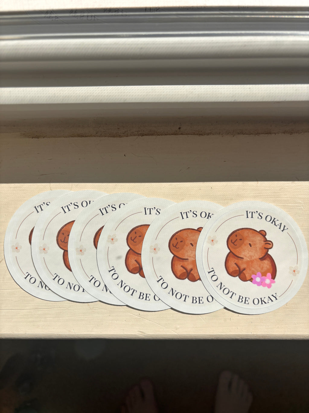 It’s okay to not be okay sticker