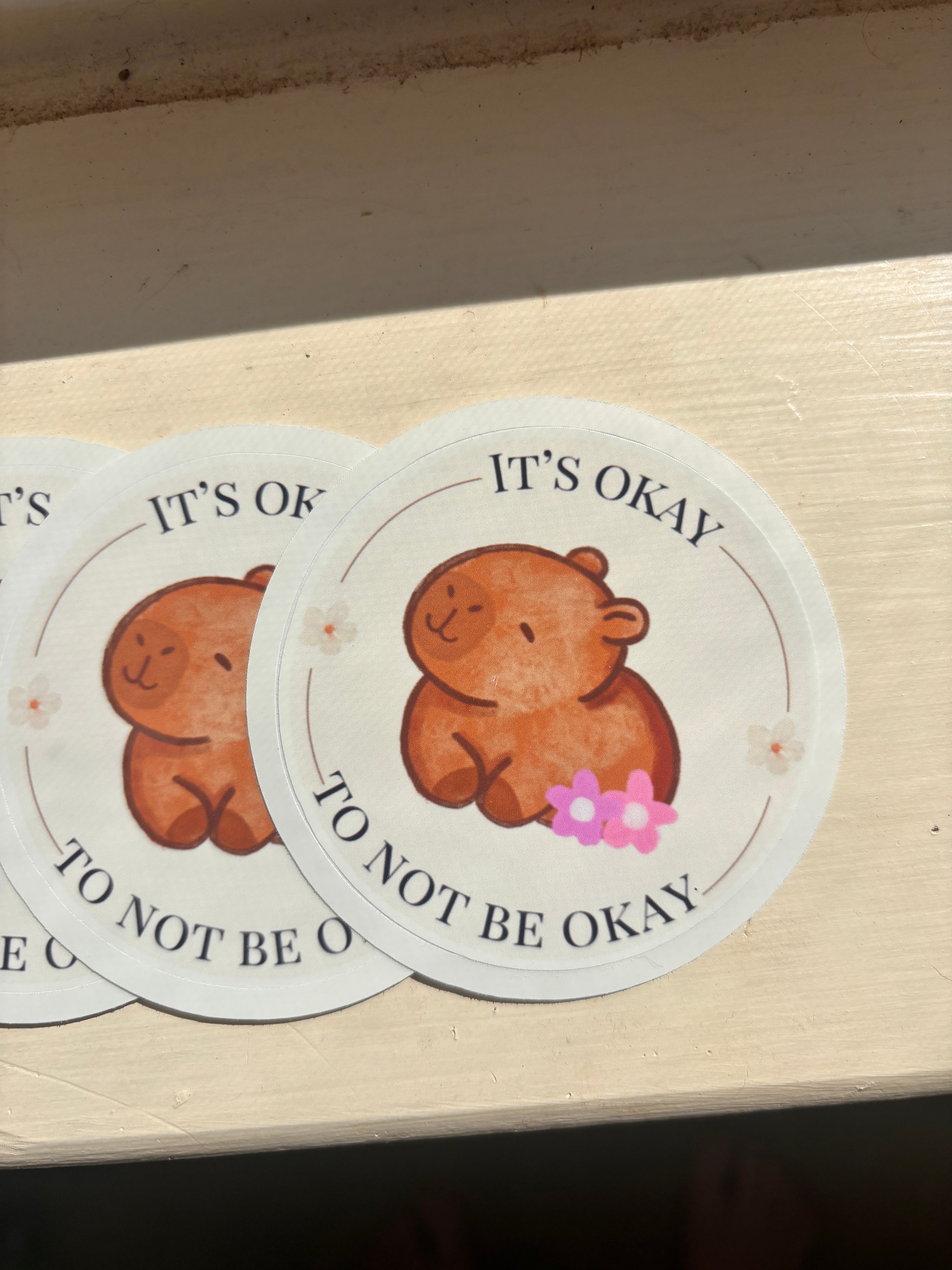 It’s okay to not be okay sticker