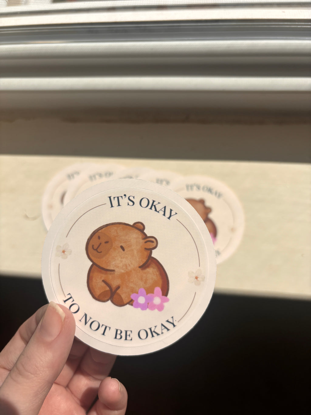 It’s okay to not be okay sticker