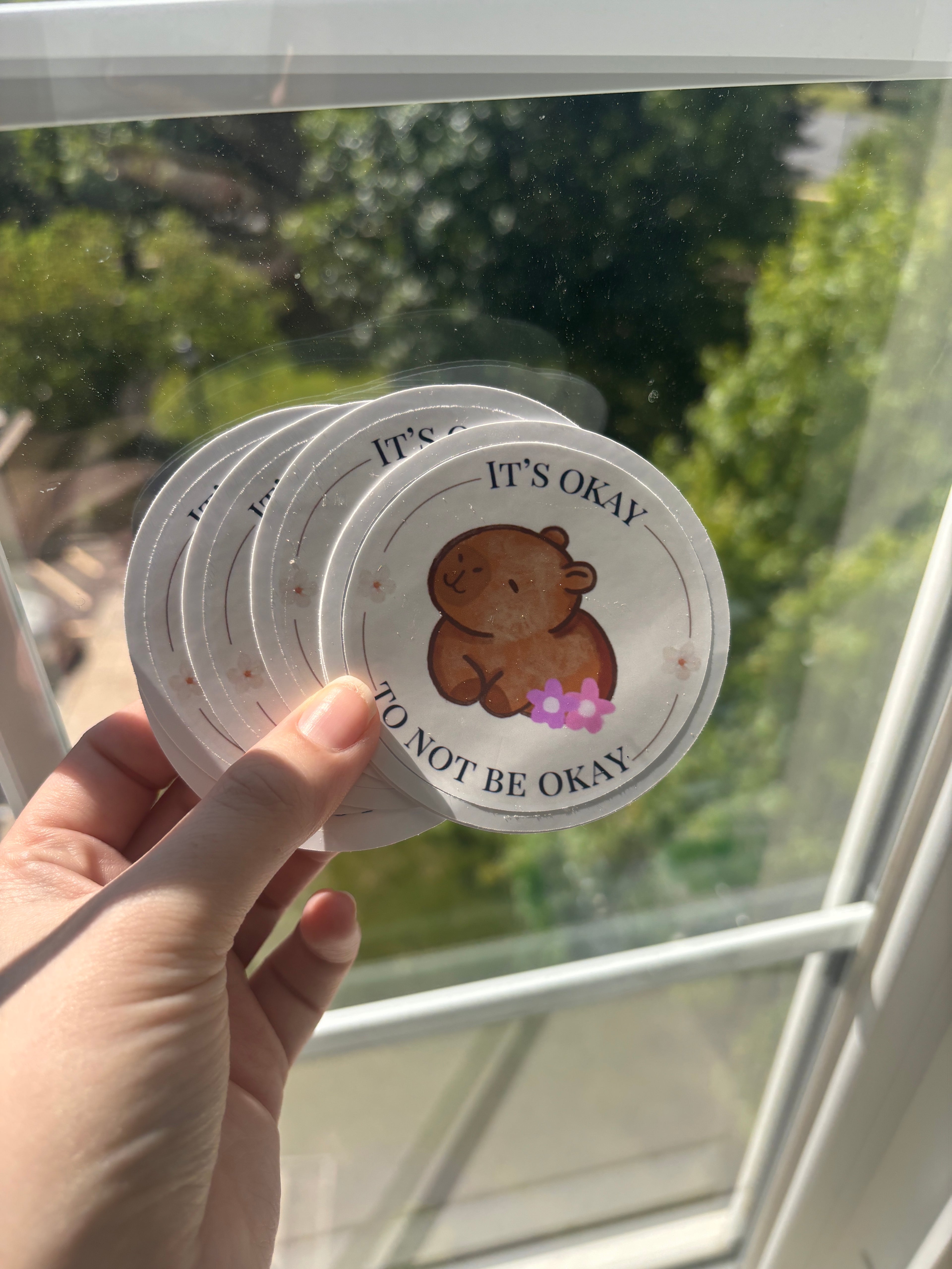 It’s okay to not be okay sticker