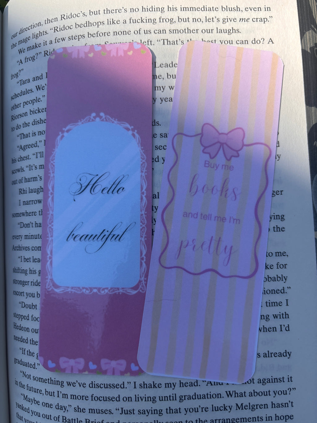 Pink & Cute Bookmarks and Stickers – Matching Sets for Readers | Buy Separately or Bundle