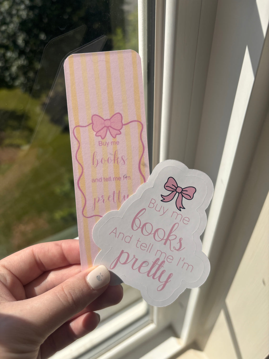Pink & Cute Bookmarks and Stickers – Matching Sets for Readers | Buy Separately or Bundle