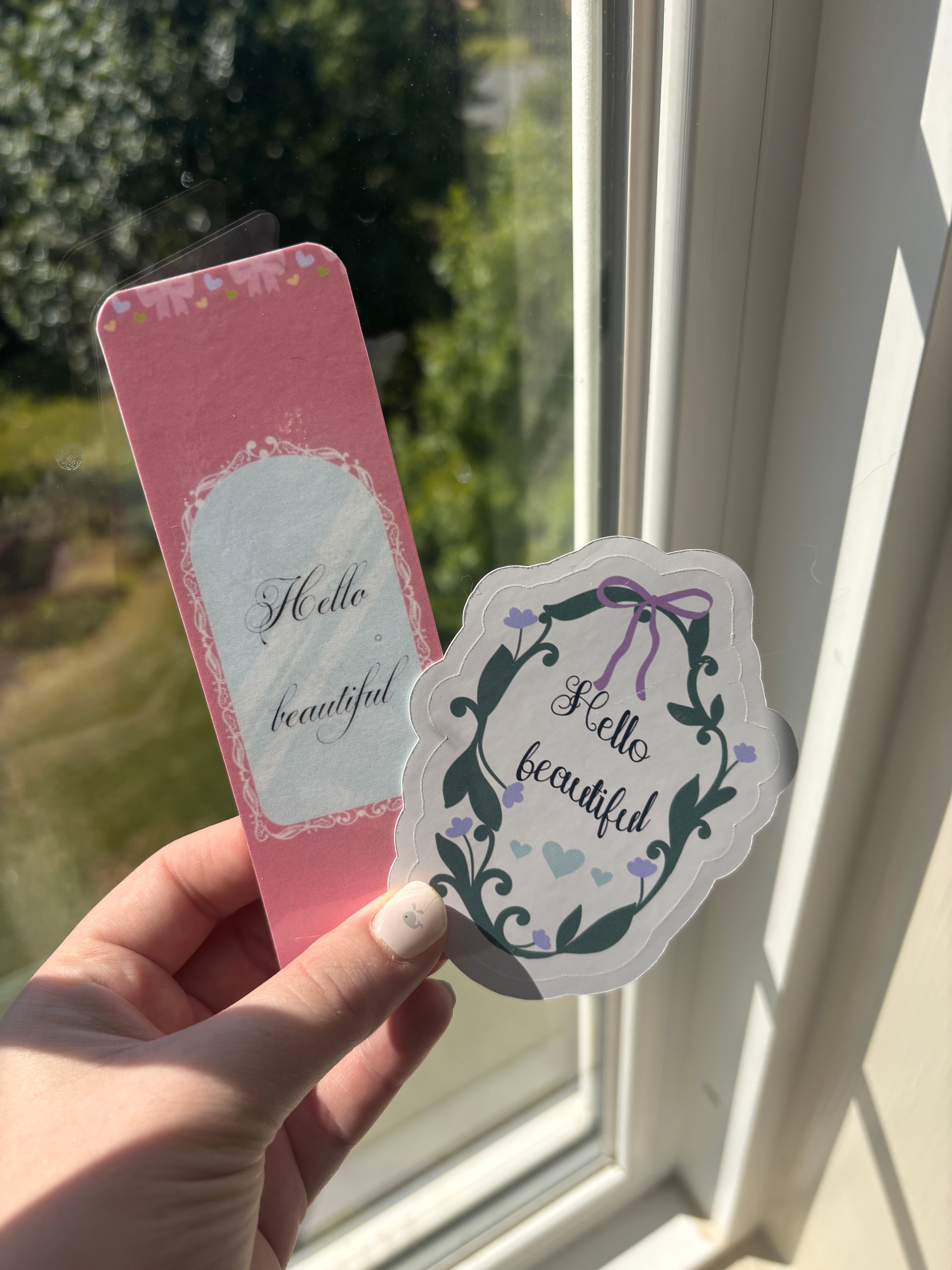 Pink & Cute Bookmarks and Stickers – Matching Sets for Readers | Buy Separately or Bundle