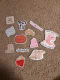 Cowgirl Stickers: Wild West, Yeehaw, Boots, Hats (Set)