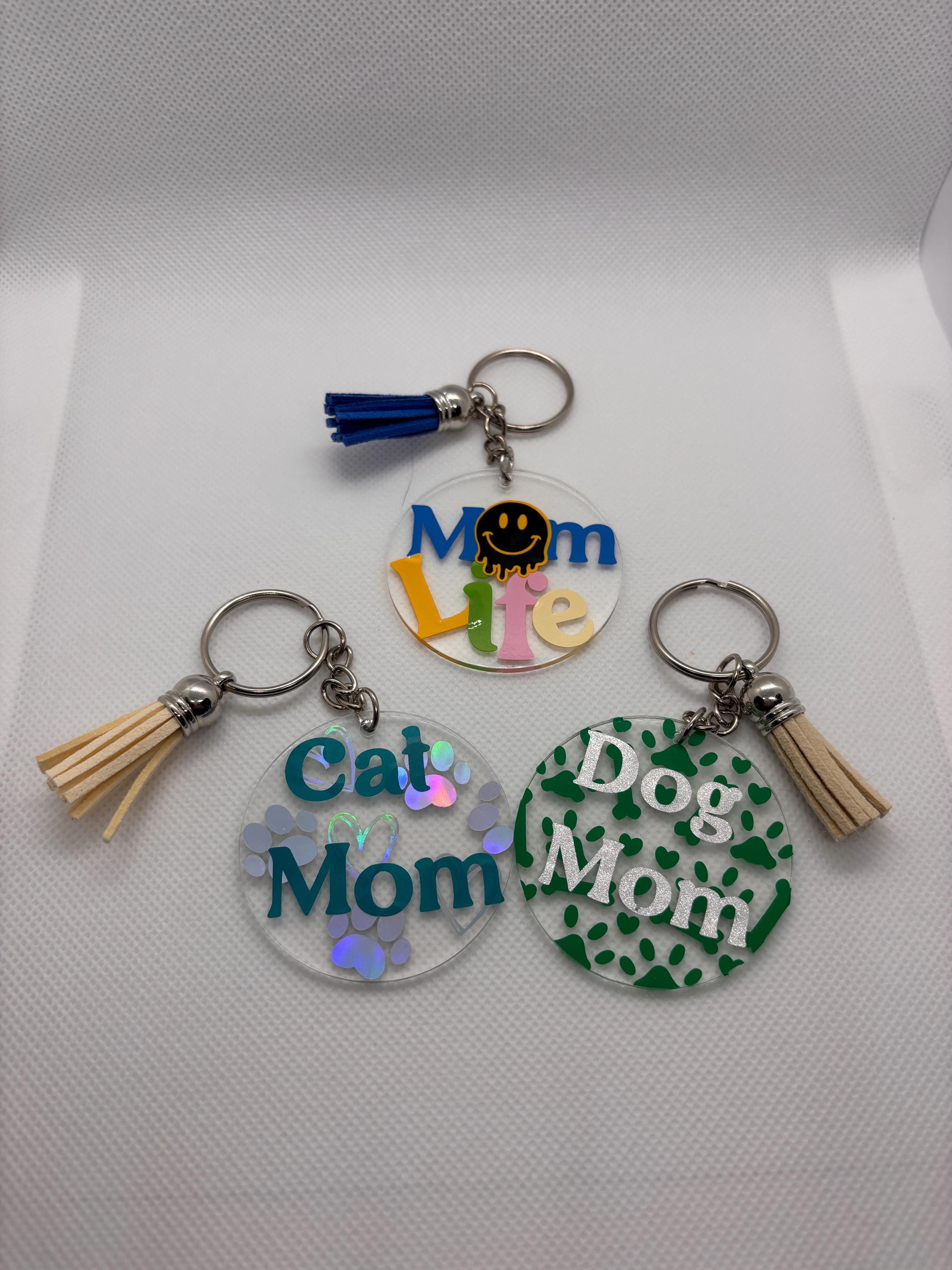 Keychain with different designs