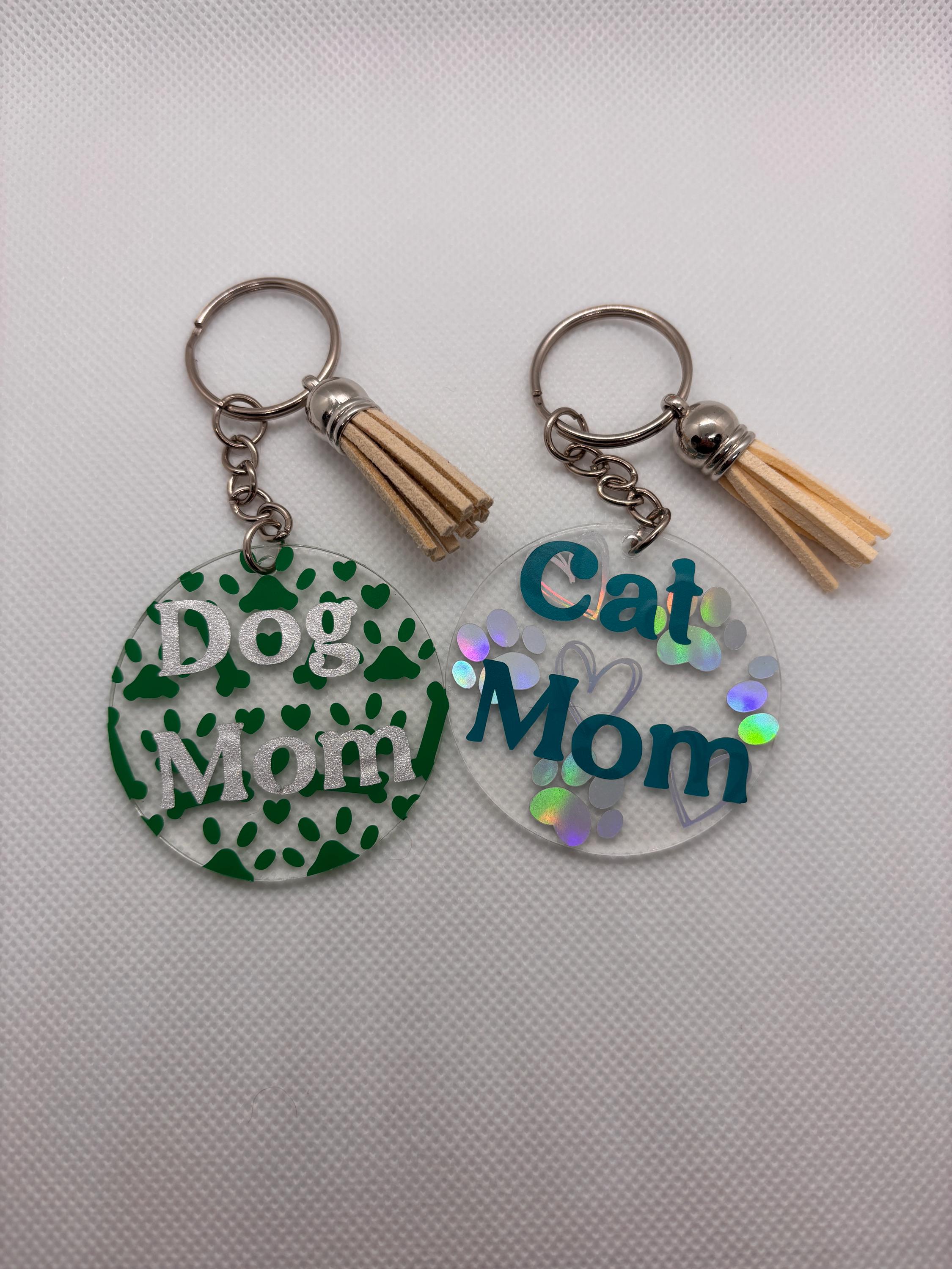 Keychain with different designs