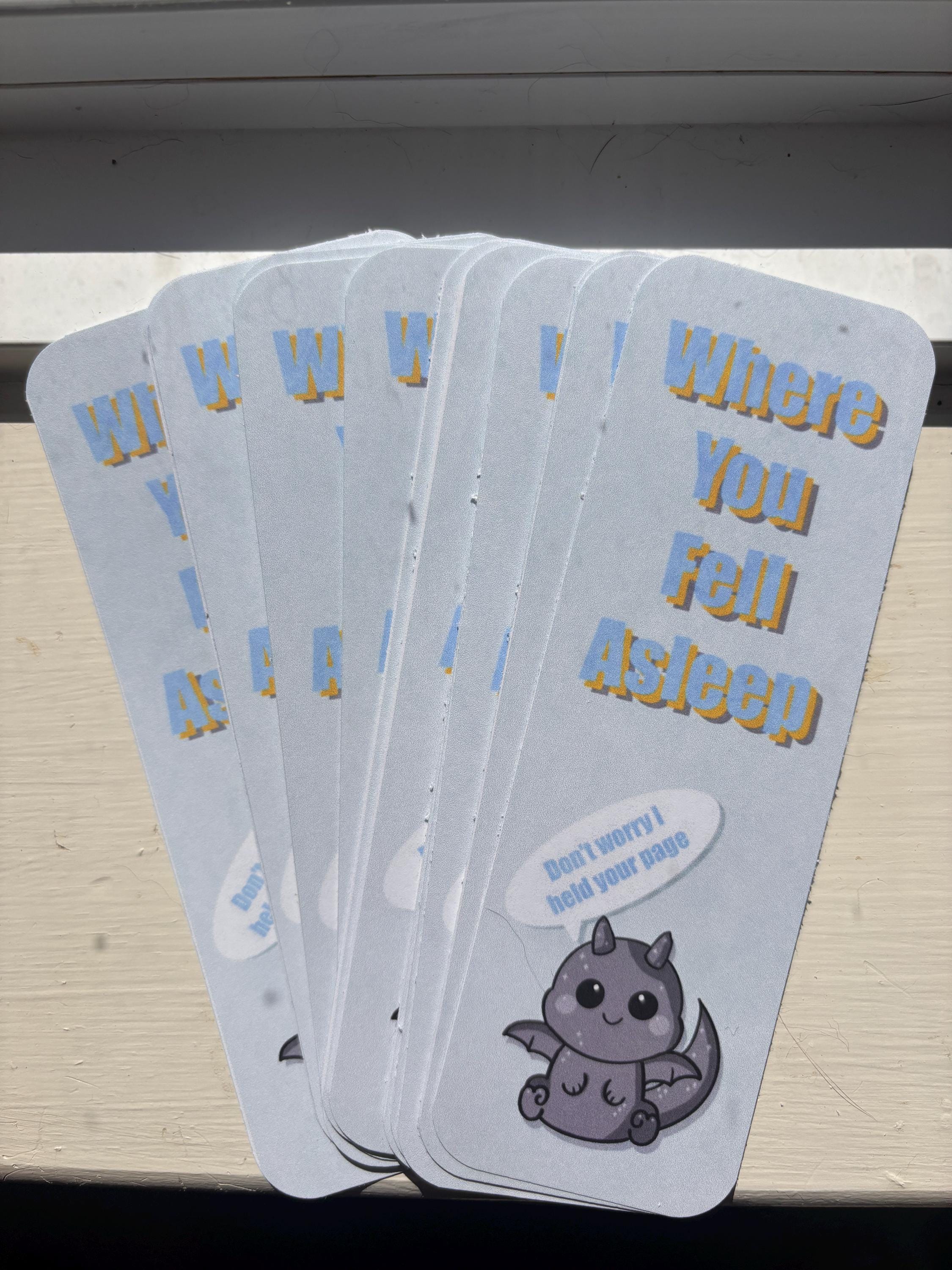 Cardstock bookmarks! Multiple designs