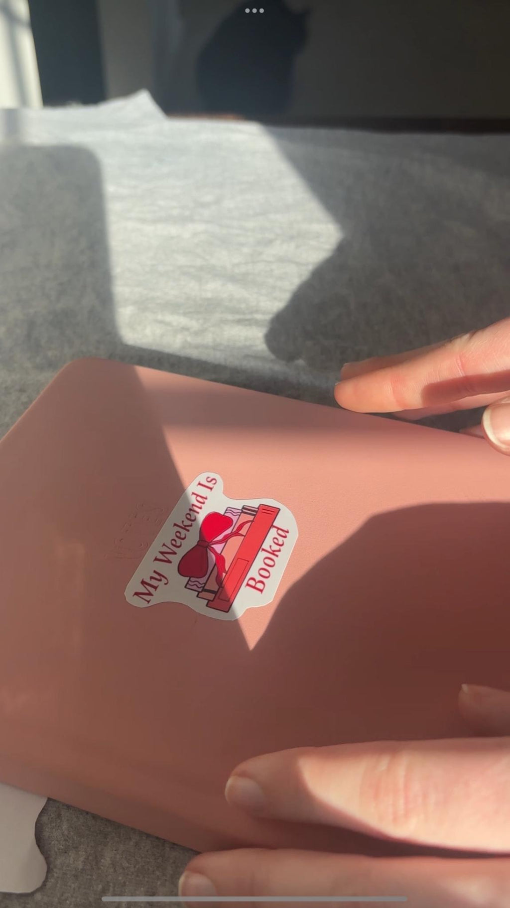 Romance book stickers