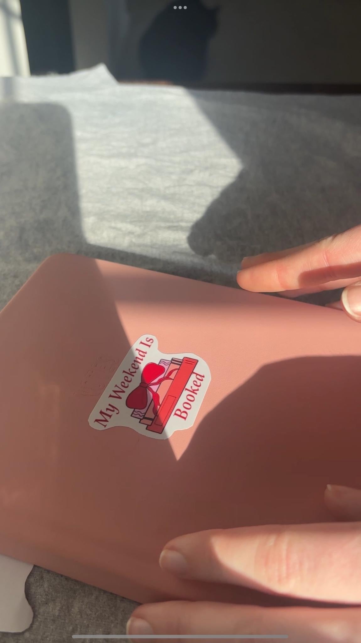 Romance book stickers
