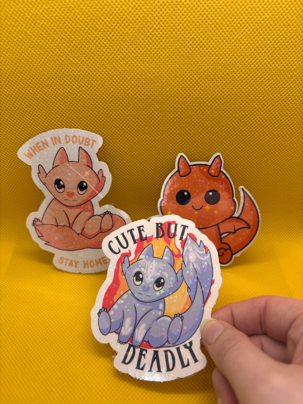 sparkling Dragon stickers