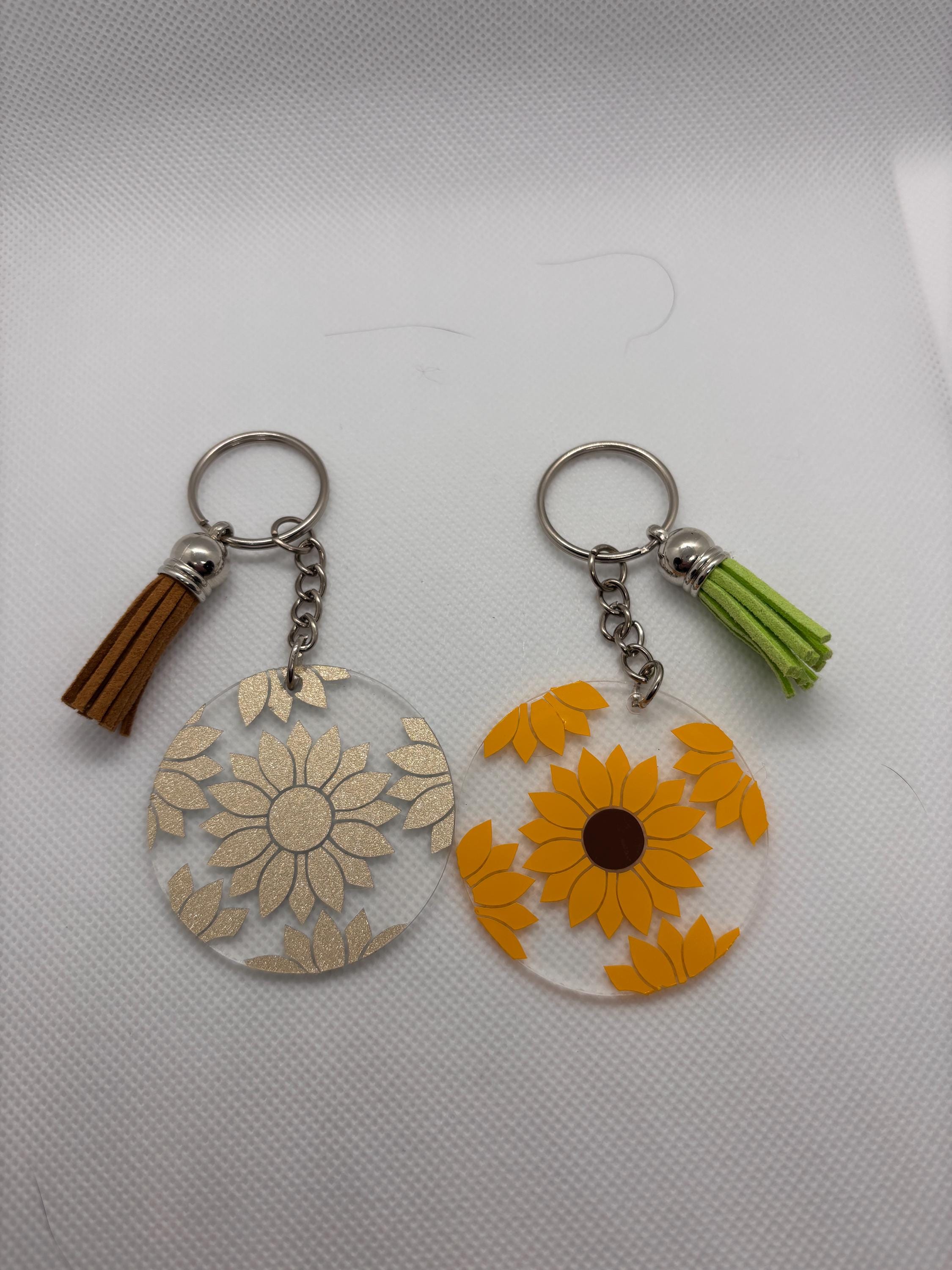 Keychain with different designs